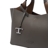 MINI LEATHER BAG WITH T TIMELESS PENDANT