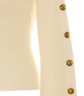 KNITTED SWEATER WITH JEWEL BUTTONS