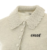 LOGO SLIM FIT CARDIGAN
