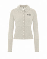 LOGO SLIM FIT CARDIGAN