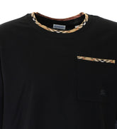 CHECK TRIM T-SHIRT