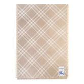 DEGRADE' CHECK SCARF IN WOOL AND SILK