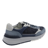 SUEDE RUNNER SNEAKERS WITH LOGO