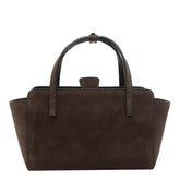SMALL FLAP SUEDE HANDBAG
