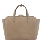 MEDIUM SUEDE FLAP HANDBAG