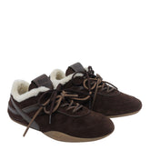 SNEAKER GYMNASIUM IN SUEDE E SHEARLING