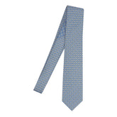FROG PRINT SILK TIE