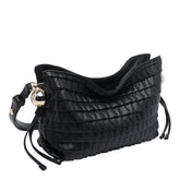 BORSA A SPALLA RICCY GOFFRATA SMALL
