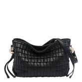 BORSA A SPALLA RICCY GOFFRATA SMALL