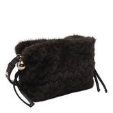 FAUX FUR SMALL RICCY SHOULDER BAG