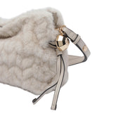 FAUX FUR SMALL RICCY SHOULDER BAG