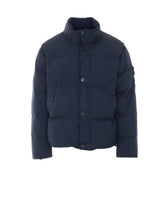 LOGO GARMENT DYED CRINKLE REPS DOWN JACKET