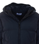 LOGO GARMENT DYED CRINKLE REPS DOWN JACKET