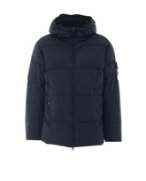LOGO GARMENT DYED CRINKLE REPS DOWN JACKET
