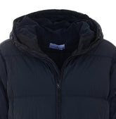 LOGO GARMENT DYED CRINKLE REPS DOWN JACKET