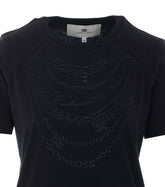 T-SHIRT CON LOGO E STAMPA