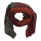 SOUFFLE SEMI FELTED DEGRADEE SCARF