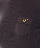 MAGLIA A COLLO ALTO CON LOGO