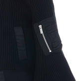 KNIT BLOUSON