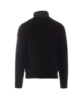 CARDIGAN IMBOTTITO CON LOGO