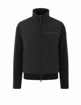 CARDIGAN IMBOTTITO CON LOGO