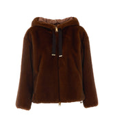SOFT FAUX FUR BOMBER