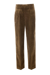 PANTALONE IN VELLUTO CON BOTTONI PEGASO