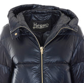 NYLON ULTRALIGHT LONG DOWN JACKET