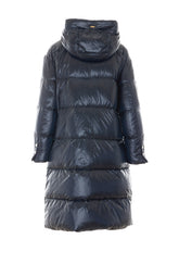 NYLON ULTRALIGHT LONG DOWN JACKET
