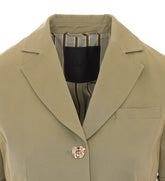 BLAZER CROP IN GABARDINE