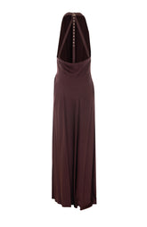 ABITO LUNGO IN SATIN
