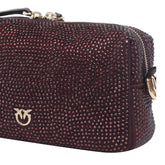 MINI FULL RHINESTONES TRITTICO CROSSBODY BAG