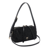 MINI FULL RHINESTONES TRITTICO CROSSBODY BAG
