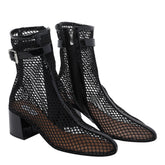 FISHNET PUMP BOOTIES