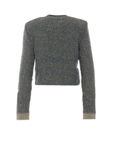 GLITTERED TWEED CARDIGAN