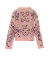 JACQUARD WOOL MIX SWEATER