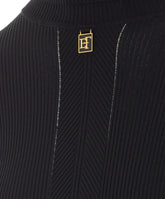 LOGO HIGH NECK SWEATER