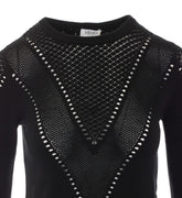 CUT-OUT SWEATER