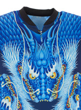 T-SHIRT Y-3 GRAFICA DRAGONE IN SATIN