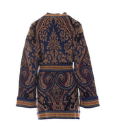 FLORAL PAISLEY PRINT CARDIGAN