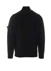 LOGO HIGH NECK SWEATER