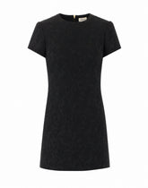 ABITO MINI JACQUARD CON LOGO MONOGRAM