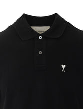 POLO CON LOGO AMI DE COEUR IN CONTRASTO