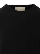 MERINO WOOL SWEATER WITH AMI DE COEUR LOGO