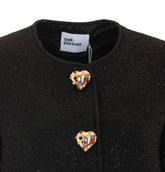 GIACCA BOUCLE' CON DETTAGLI IN FAUX FUR