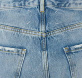 STRAIGHT JEANS WITH CONTRASTED POCKETS