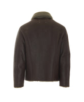 WAXED SHEARLING JACKET