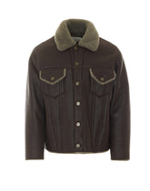 WAXED SHEARLING JACKET
