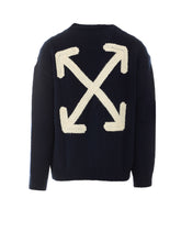 ARROW MAXI EMBROIDERY SWEATER