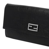 CONTINENTAL WALLET ON CHAIN TUBE WITH FF BAGUETTE LOGO